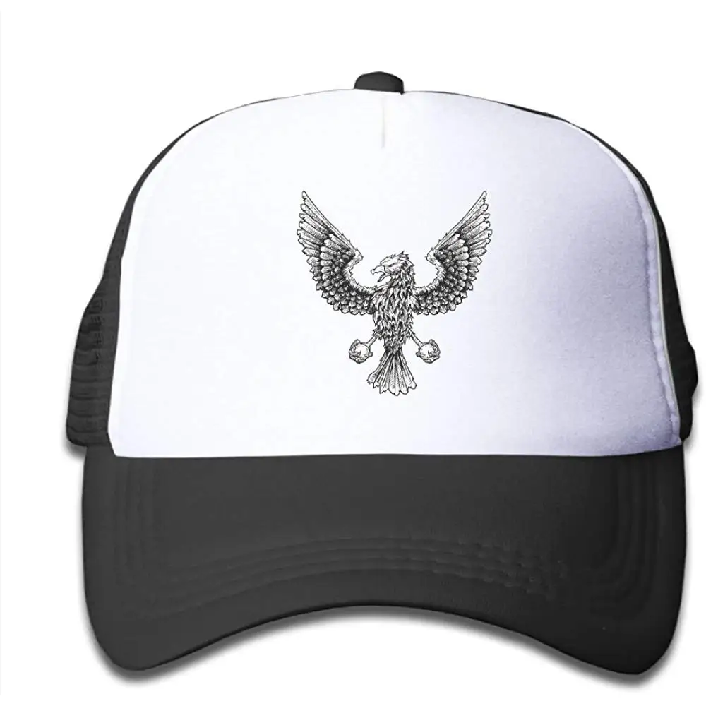 HHNYL сетчатая Кепка Angry Eagle Trucker головные уборы бейсбольная кепка s регулируемая для детей