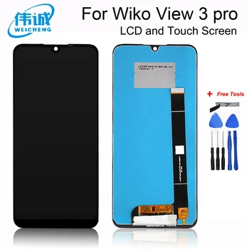 

6.3''For Wiko View 3 Pro LCD Display with Touch Screen Digitizer Mobile Phone Accessories For Wiko View3 ProLCD+Tools