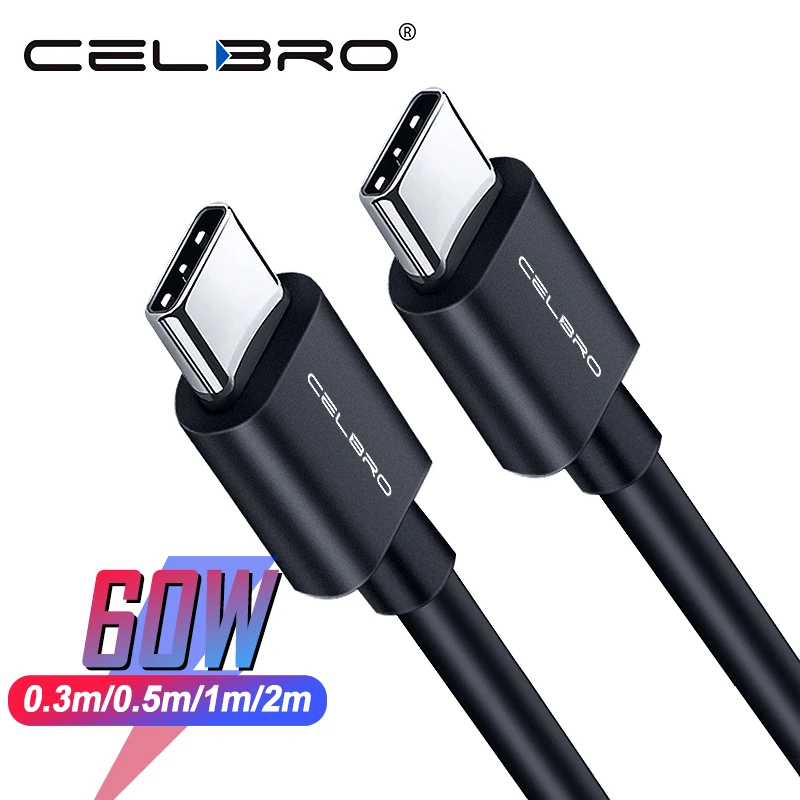 0.3/0.5/1.5/2 Meter Usb PD Type C Cable Usb-C To Usb-C Cable Super Fast Charging QC4.0+ for Samsung Galaxy Note10 Plus Note 10