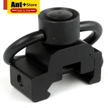 20 мм рельс монтажное основание быстрого демонтажа 1-1/4 кнопки слинг вращающийся с креплением для соединительное кольцо WIPSON Алюминиевый адаптер в комплекте