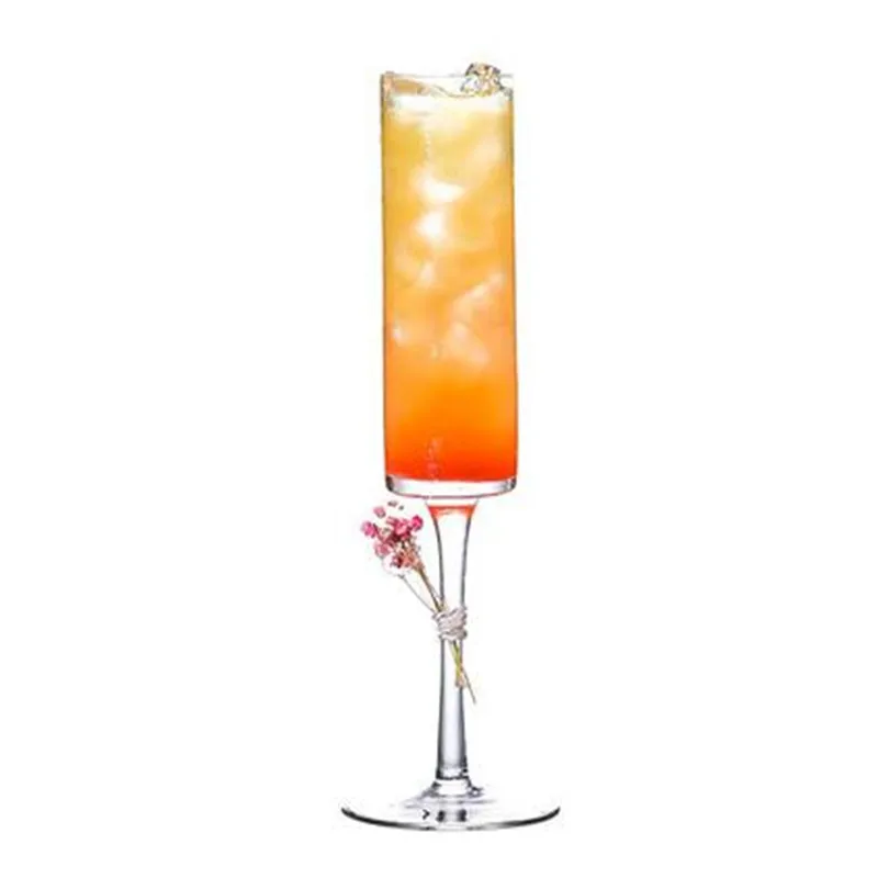 1 X Fashion Creative Personality Cocktail Glass Cup For Martini Margarita Champagne Cups Bar Accessories - Цвет: 180ml 6 oz G
