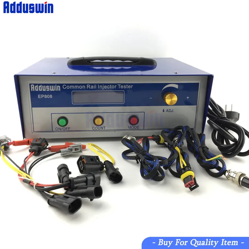Adduswin EP808 Diesel Common rail injector tester for electromagnetic and piezoelectric diesel fuel piezo injector tools