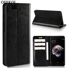 OEEKOI Crazy Horse кожаный чехол-книжка с кошельком из натуральной кожи чехол для Xiaomi mi CC9/Note 3/Note mi x 2 S/mi x 2/8/8 iPhone SE/6X/6