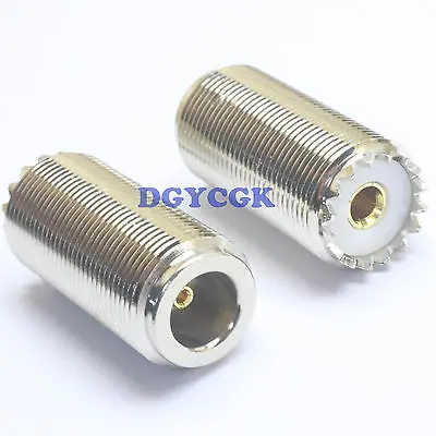 

DHL/EMS 40 pcs Conversion Adapter N female to SO239 UHF female bulkhead for Communication -h2