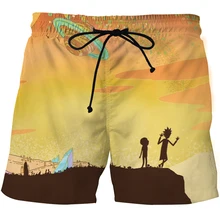 Aliexpress - Men’s cartoon anime 3D print short pants comfortable casual beach pants quick-drying breathable sports shorts surfboard swimwear