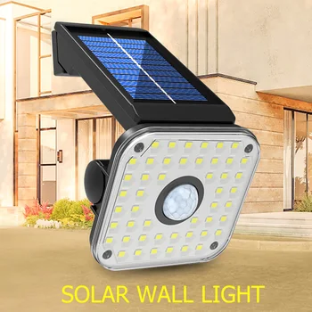 

Solar Light Single Head Wall Light Human Body Induction Lamp PIR Motion Sensor Outdoor Waterproof Garden Lighting