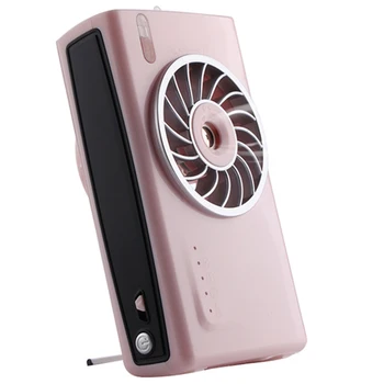 

Battery Operated Cooling Fan Personal Camera Handheld Mist Spray Fan Humidifier Electric Portable Usb Rechargeable Fans Outdoor