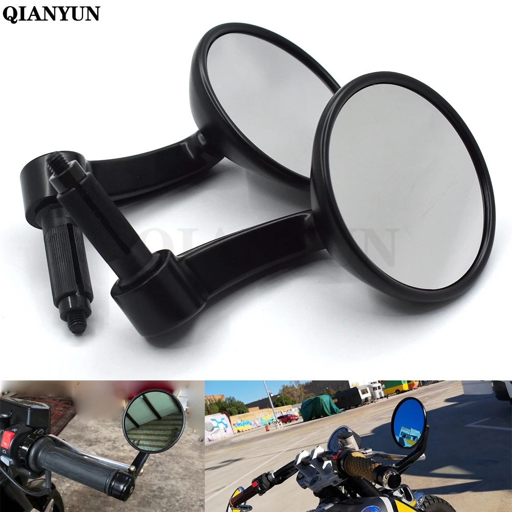 

Universal 7/8" motorcycle rearview mirror handlebar mirror side mirror for Triumph SPEED TRIPLE 675 STREET TRIPLE R DAYTONA 675