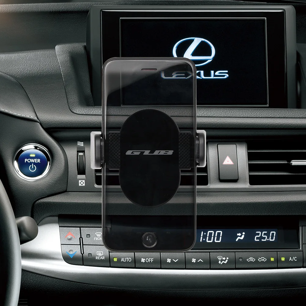 

Gub C20 Touch Sensing Car Phone Holder Mobile Phone Navigation On-board Bracket Multi-Angle Rotating Air Outlet