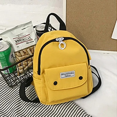 PGOLEGGY, новинка, сумка на плечо для девочек, мультяшный рюкзак, модная маленькая диагональная школьная сумка, Детский милый маленький рюкзак для девочек - Цвет: Цвет: желтый