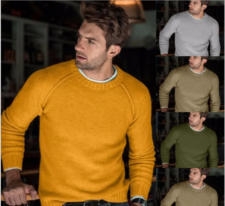 

2019 Hot Selling Autumn And Winter New Products Casual Comfortable Versatile MEN'S Knitwear Sweater