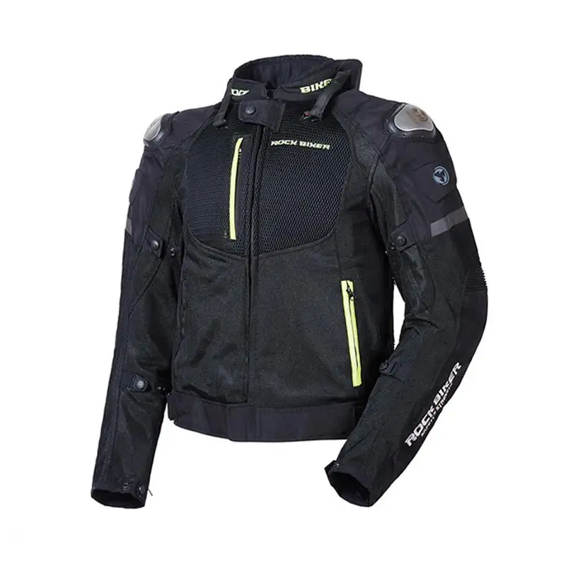 

Autumn Winter Motorcycle Riding Suit Waterproof Windproof Cross-country Race Protective Men Moto Jacket with Neck Protecter QQ