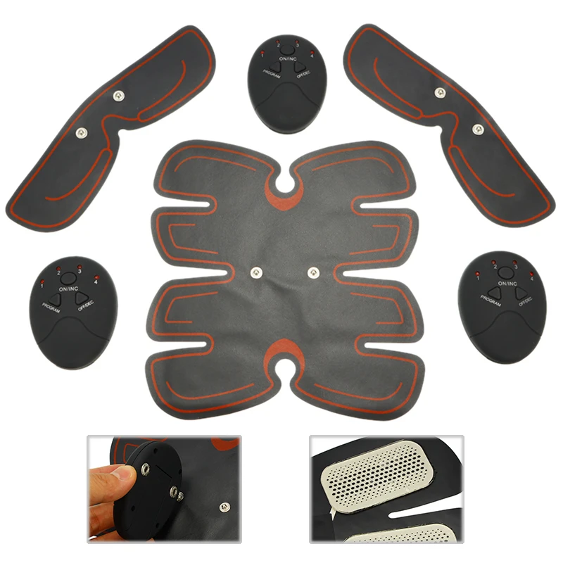 

Muscle Abdominal Exerciser Toning Smart EMS Stimulator Training Belt Abs Fit Muscles Intensive Training Fitness Gear