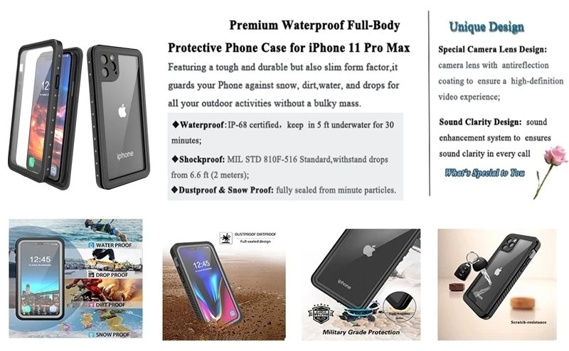 Outdoor-Sport-IP68-Waterproof-Case-For-iPhone-11-Pro-Cover-Phone-Bag-Cases-For-iPhone-11