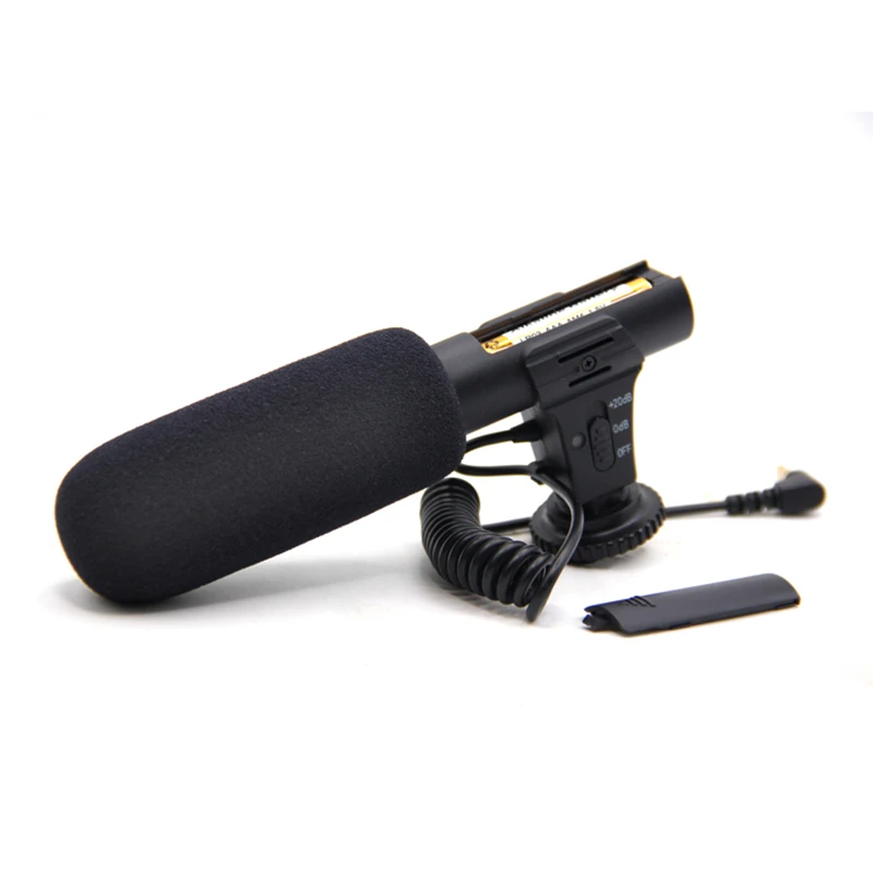 Best Microphone 3.5mm Digital Video Recording Interview Hifi HD Sound Mini Mic Phone Microphone For SLR DSLR Camera Microphone