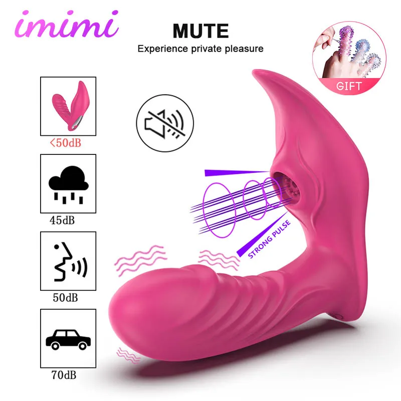 Носимый фаллоимитатор вибратор для женщин эротические игрушки Стимулятор