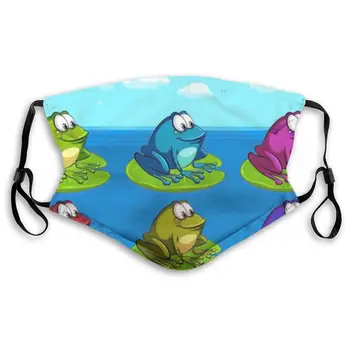 

Fog Print Mouth Masks With Filter Washable And Reusable Anti Dust Breathable Mask With Adjustable Ear Loops For Men And Women