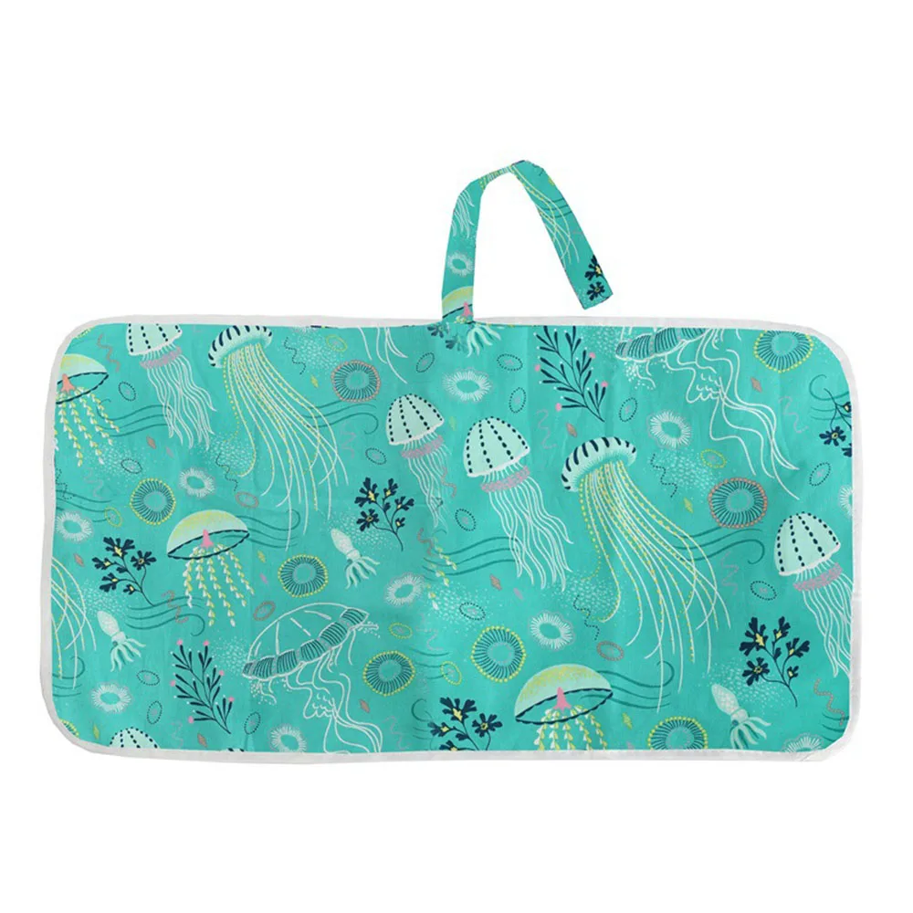 Многоразовая тканевая сумка для подгузников с мультипликационным принтом, карманные сумки для подгузников, ПУЛ Водонепроницаемый, дорожная, влажная, сухая сумка, двойная молния, пеленальные подушечки, сумки - Цвет: CPD044