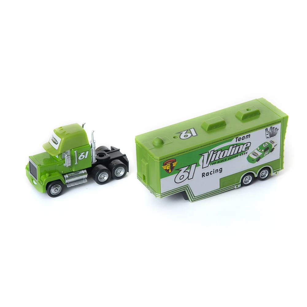 Disney Pixar Cars 3 Mack Lightning McQueen Uncle Truck 1:55 литой модельный автомобиль игрушка детский подарок на день рождения сплав Джексон шторм