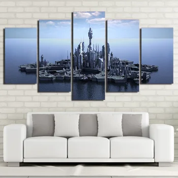 

HD Printed 5 Piece Canvas Art Stargate Atlantis Canvas Prints Wall Pictures for Living Room Modern Painting
