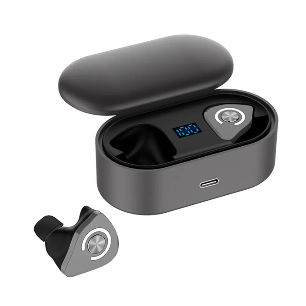 Bluetooth headphones Wireless Earbud M9 TWS Stereo Bluetooth Earphone Headphones 500mAh Charging box touch control handsfree