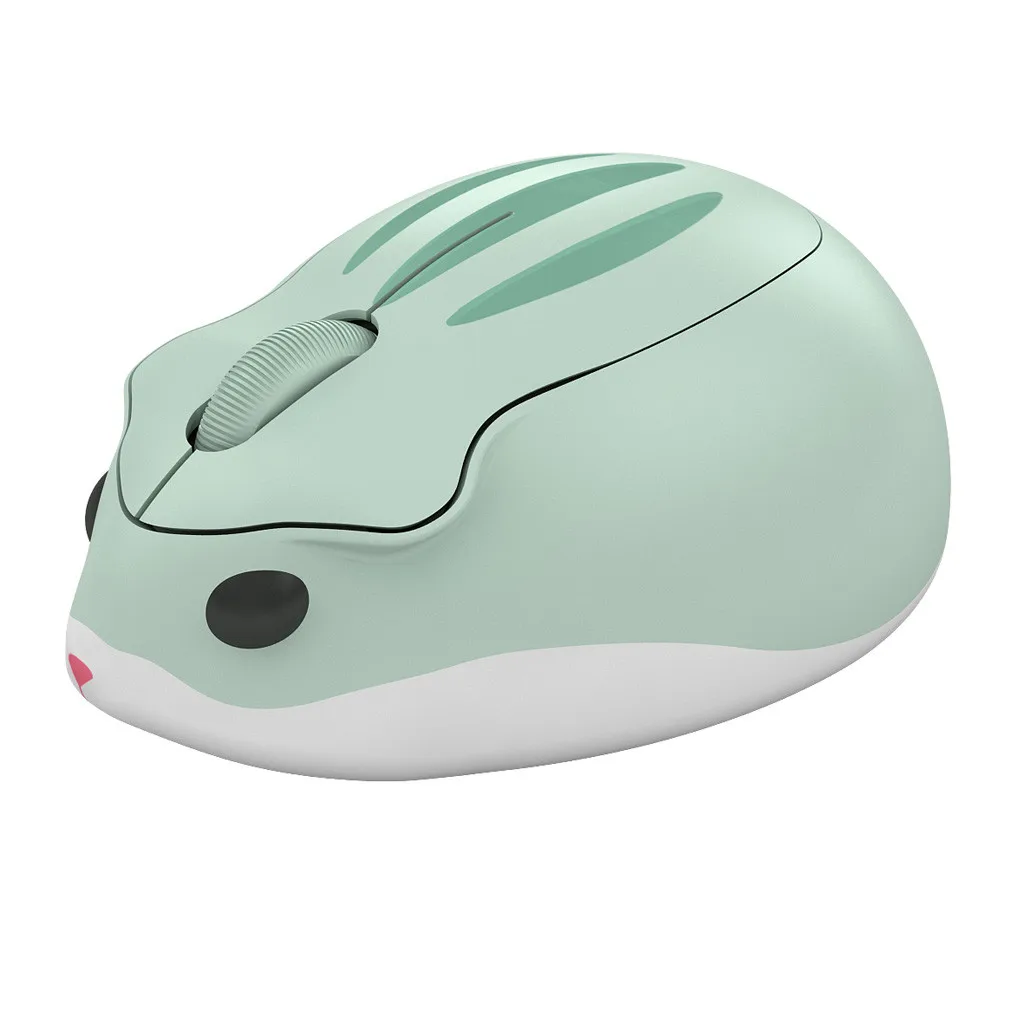 Portable Mini Mouse 2.4Ghz Wireless 1200DPI Cute Hamster Creative Design Mice Professional Wireless Mouse for PC computer