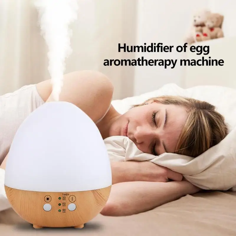 Billig 235ml LED Luftbefeuchter Ei Form USB Ultraschall Ätherisches Öl Aromatherapie Diffuser Kühlen Nebel Maker Fogger Luftreiniger