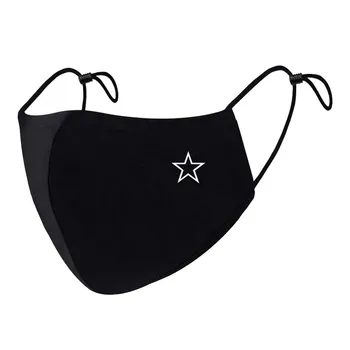 

Star Print Masks Reusable Mouth Adjustable Face Masks Mouth Cover For Man Women Adjustable Mask mascarilla negra reutilizable