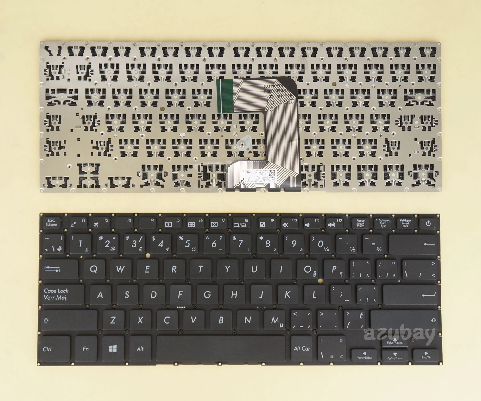 Teclado para Asus Canadense E406s E406sa E406m E406ma L406ma R420ma 0knb0-f125cb00 0kn13z1cb12 Nsk-wjdsu 2m 9z.ndasu.d2m Preto