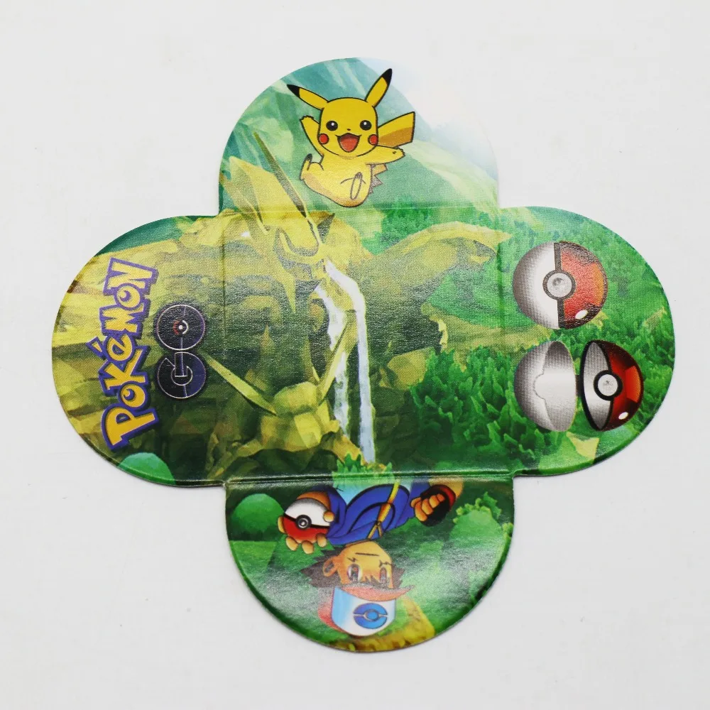 20 шт./упак. Pokemon Go тема шоколад стенд игры "Покемон го" одноразовая посуда Покемон тематический торт коробки шоколада