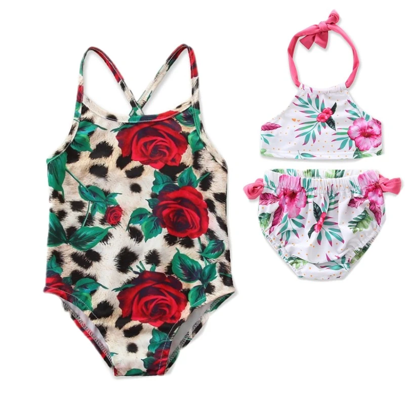 flower bathing suit