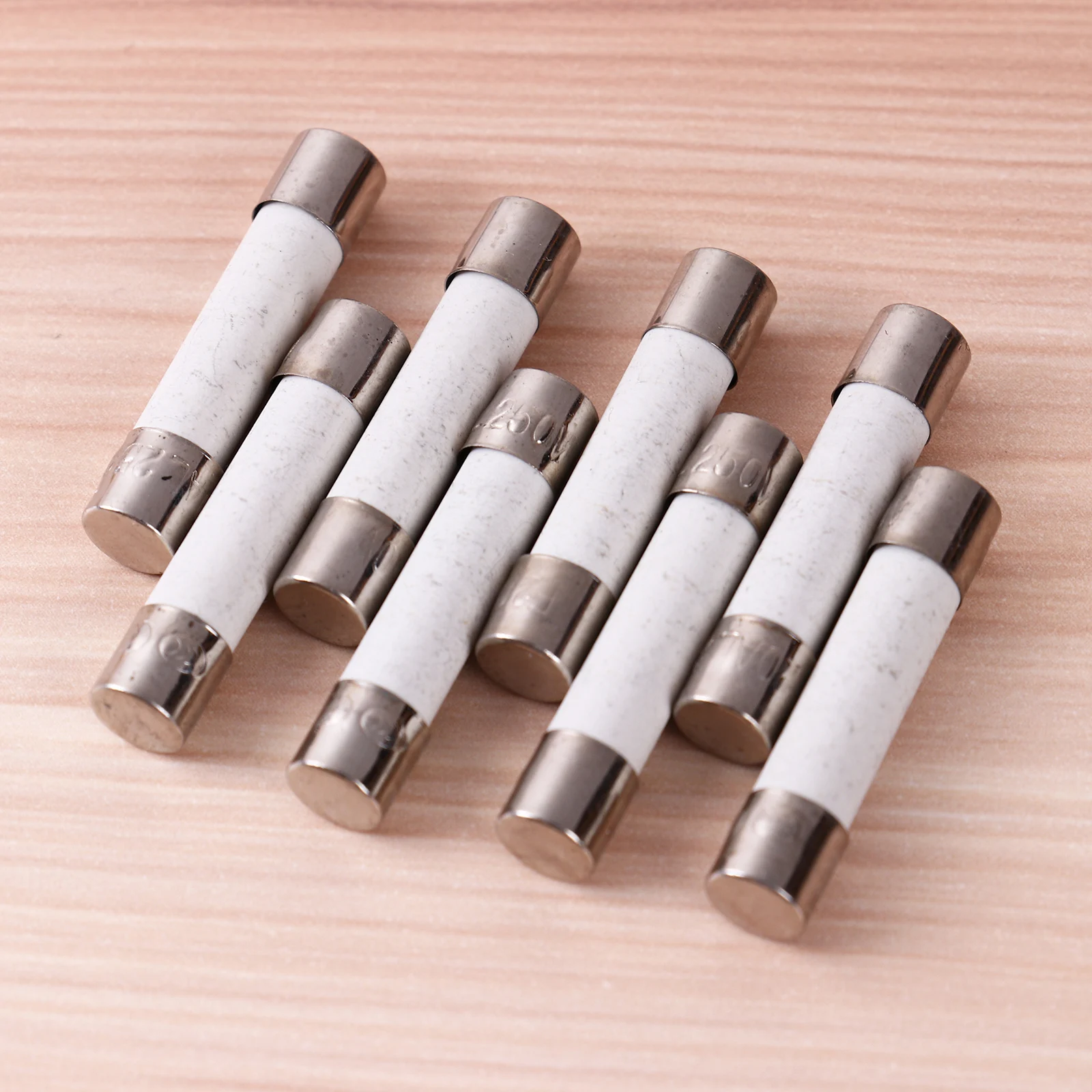 10/20Pcs 20 Amp Microwave Ceramic Tube Slow Blow Fuses 250V Universal Replace Compatible for GE WB27X10388