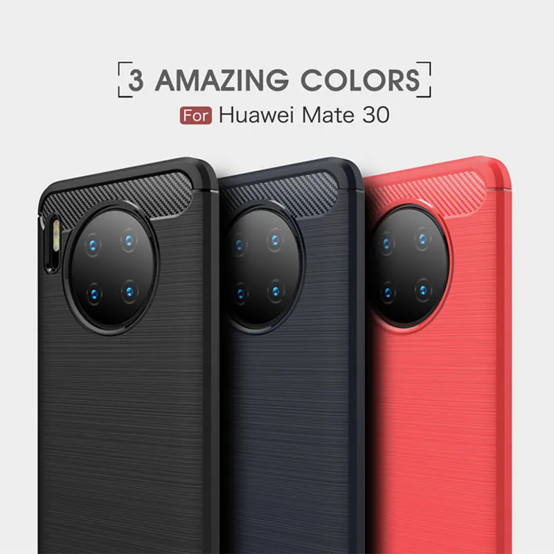 Tpu чехол для huawei mate 20 mate 20x Мягкая силиконовая задняя крышка для huawei mate 30 матовый тонкий чехол для mate 30pro mate 30lite