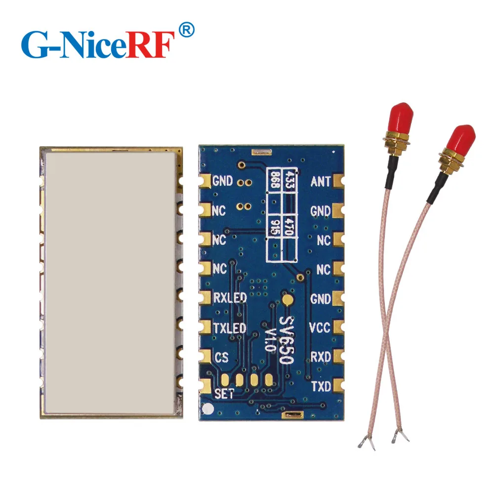 

4 шт./лот 500 МВт TTL 433 МГц Встроенный радиочастотный модуль SV650 + 4 шт. Rob антенна + 2 шт. USB мост плата