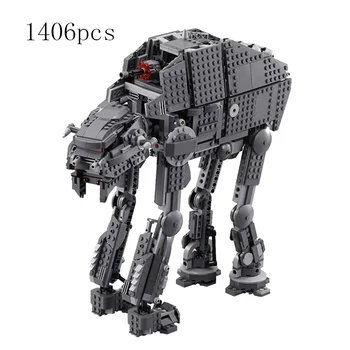 

New Star Wars Series Bricks First Order Heavy Assault Walker Compatible Lepining 75189 Building Blocks Toys for Children Gift