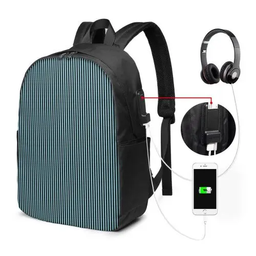 usb interface bag 1 USB интерфейс плечи национальный флаг на выбор шаблон сумки для женщин большой емкости детей мужчин с наушниками путешествия рюкзак - Цвет: usb interface bag 1