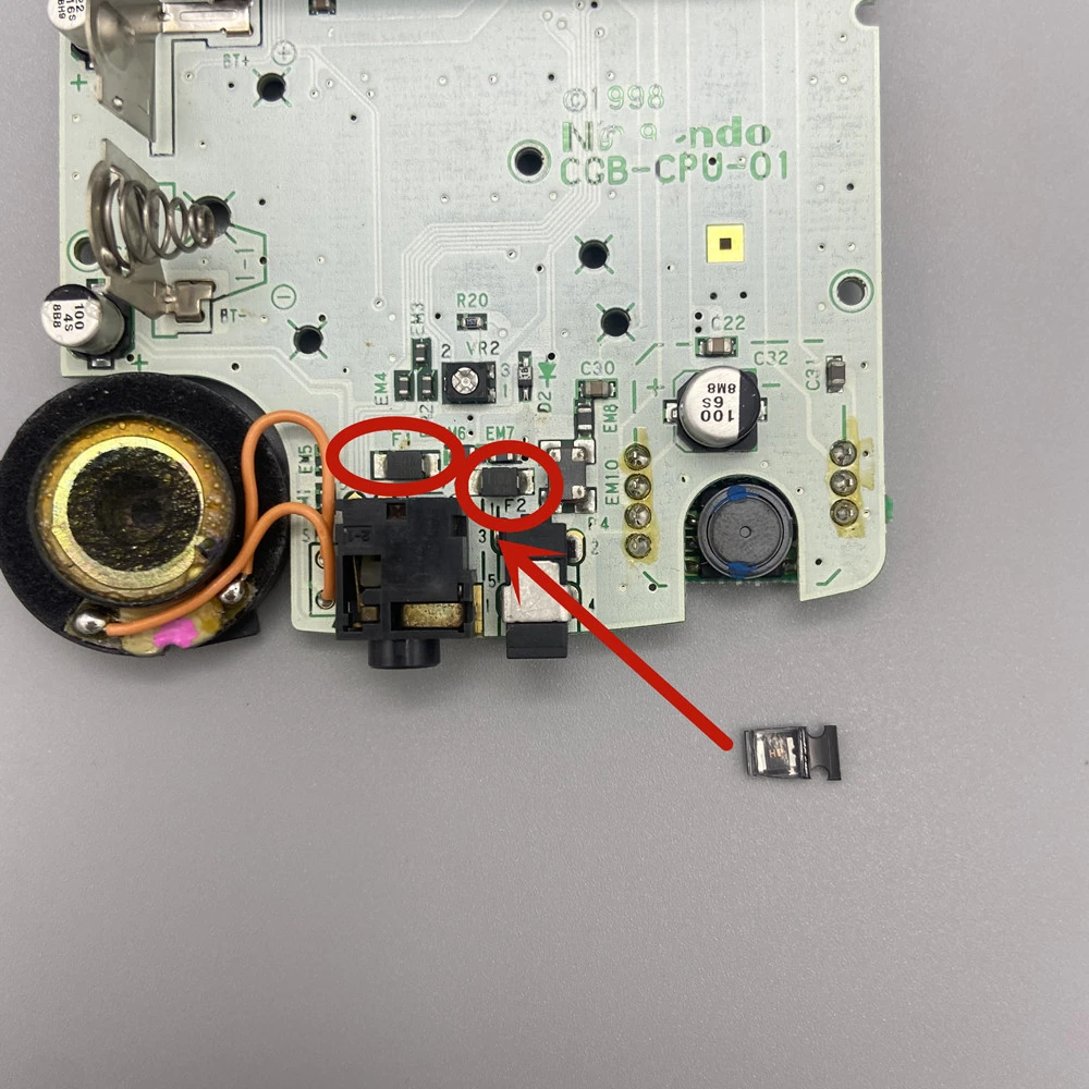 Fuse for Gameboy COLOR GBCReplacement Parts & Accessories AliExpress