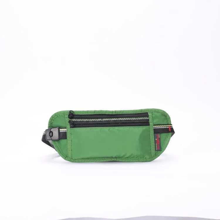 YINJUE sports waist bag neutral outdoor travel running Hip Waist pack Soft nylon 6 phone women gym Fitness Fanny pack waistbags