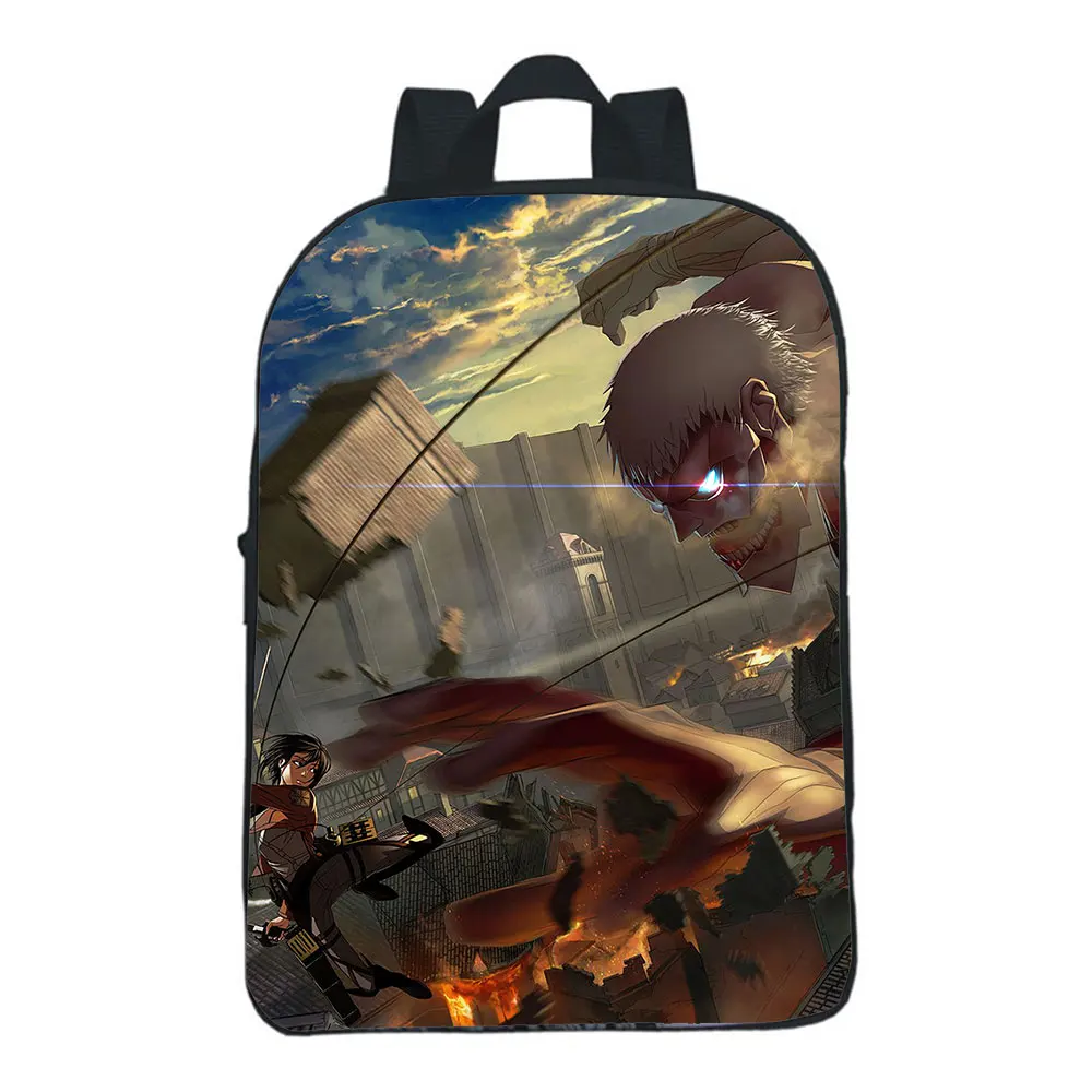 

Kids Japane Anime Attack on Titan Mini Backpack Toddler Kindergarten Rucksack Children Cartoon Knapsack Baby Boys Girls Bookbags