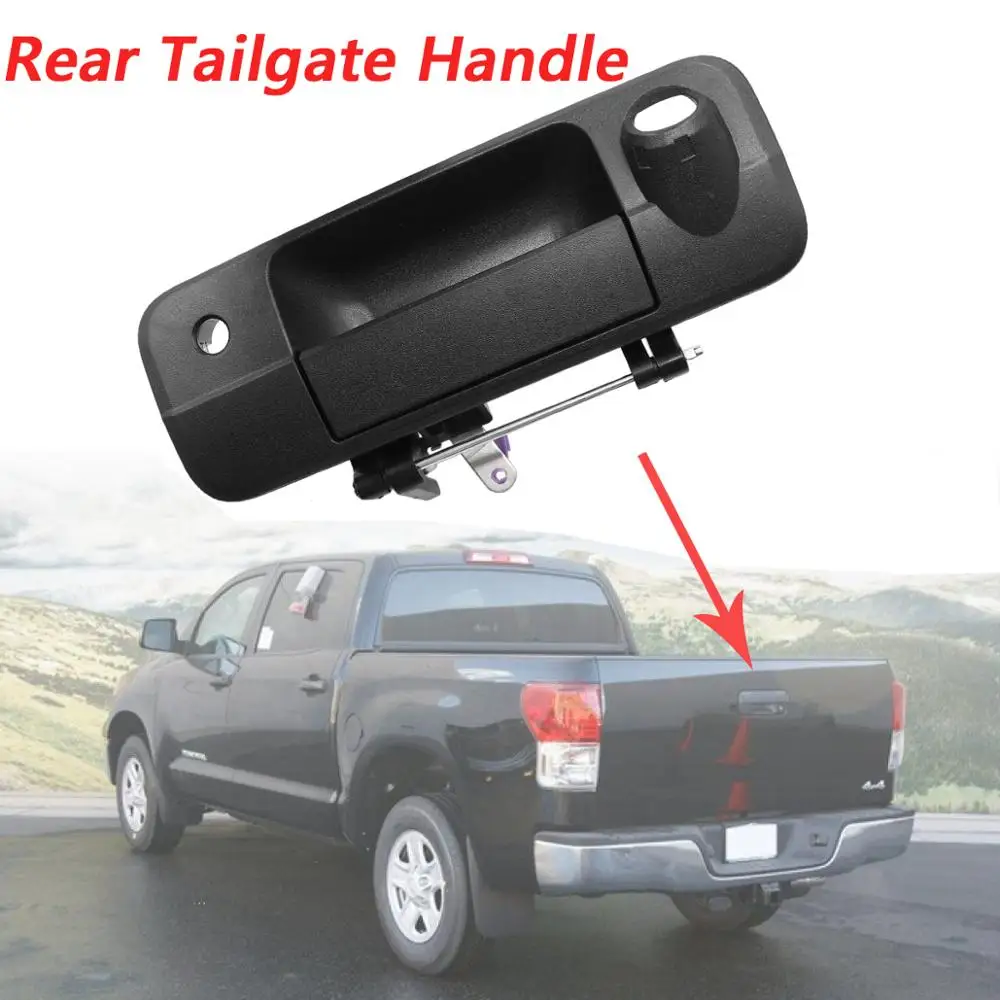 New Style Outer Rear Tailgate Handle W/Rear Camera Hole For Toyota