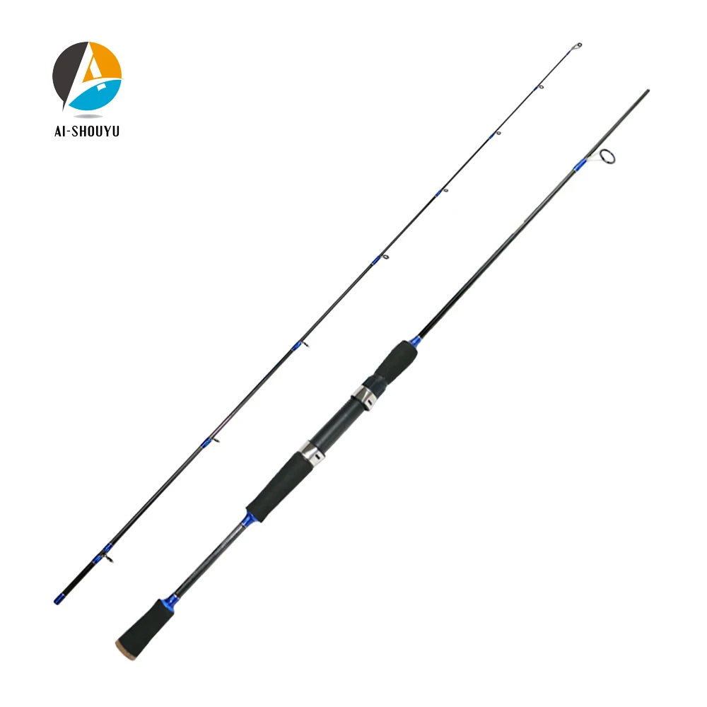 

AI-SHOUYU Fishing Rod 1.8m 2.1m 2.4m M Power Spinning Carbon Rod Baitcasting Fishing Rod 10-30g Line Weight 8-16lb