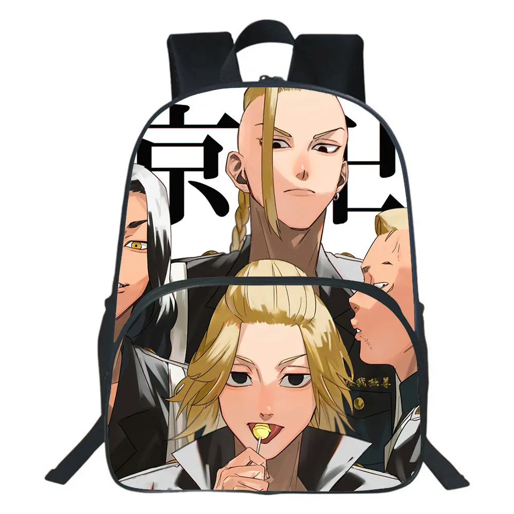 Tokyo Revengers Backpack for Teenage Girls Boys Travel Bag Children School BackpacksChildren Knapsack Sac Mochila