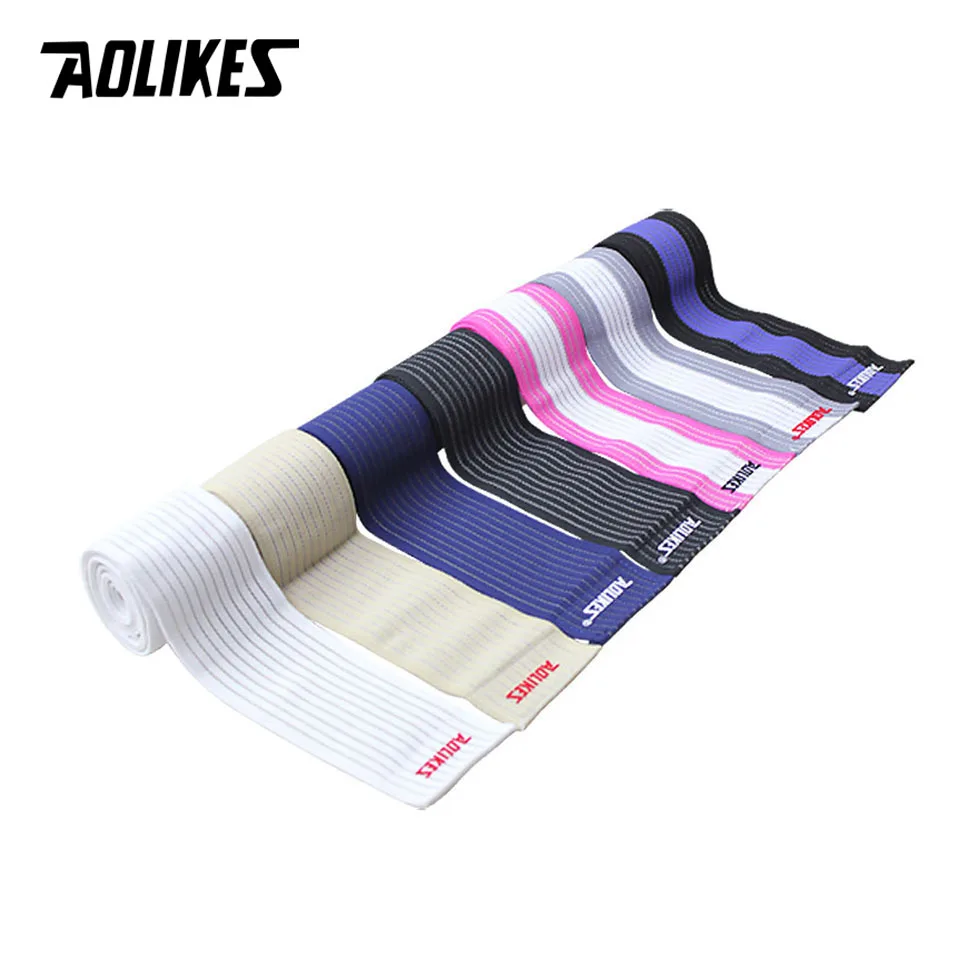 Aolikes 1PCS Elastic Sport Bandage Wristband hand Gym Support wrist brace Wrap Tennis Cotton Weat band Fitness Powerlifting wrist brace wrist guard wrist straps wrist support wrist support band wrist sweat wristbands wrist sweatband elastic bandage support