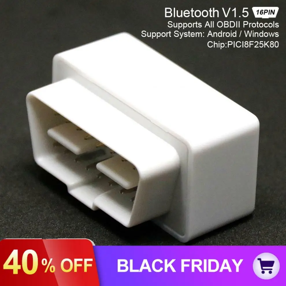 ELM327 V1.5 PICI8F25K80 Супер Мини Bluetooth сканер беспроводной Авто Код читателей диагностический инструмент OBDII OBD2 протоколы