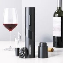 4 pièces ensemble ouvre-bouteille de vin électrique créatif Rechargeable automatique tire-bouchon ouvre-bouteille de vin avec USB câble de charge outil de cuisine