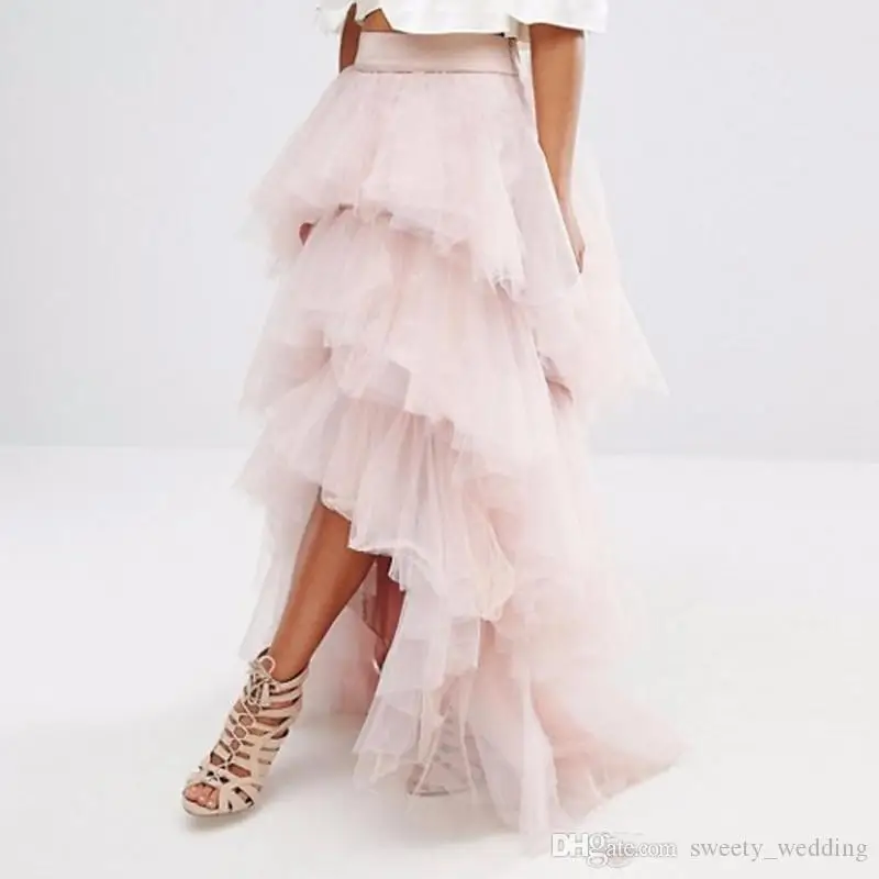 Pink Tulle Tiered Skirt Cheap Sale, 51 