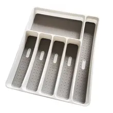 Cutlery Tray Drawer Cutlery Tray Cutlery Storage Box Plastic Cutlery Storage Tray Separation Professional