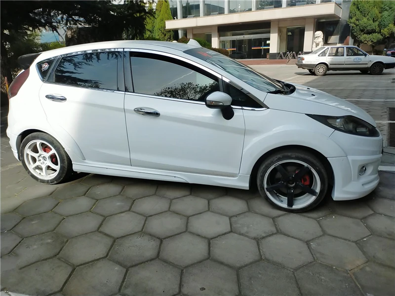 Подходит для ford fiesta обвес крыло хэтчбек 2009 2010 2011 2012 год Воздухозаборники вентиляционные крышки широкие аксессуары для кузова