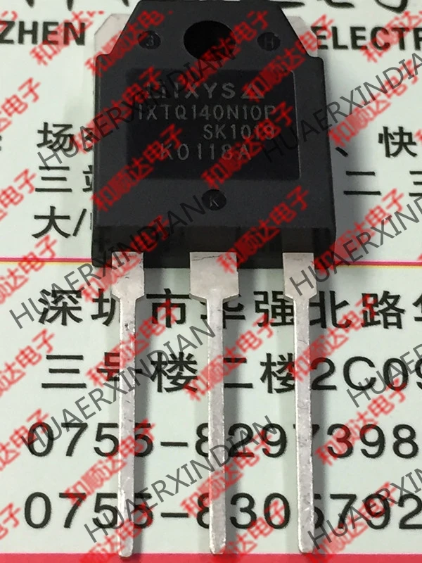 5 шт., новые оригинальные кнопки IXTQ140N10T TO-3P 100V 140A на