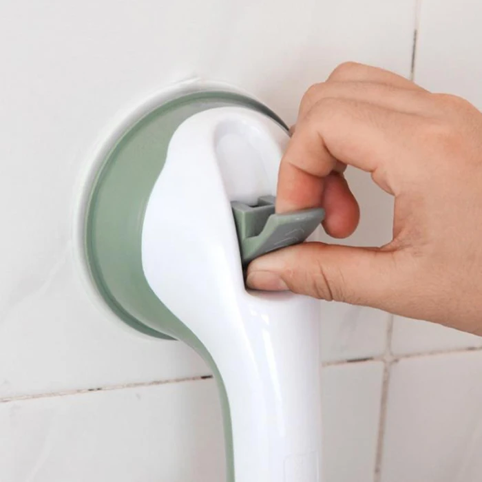 Поручень на присоске для ванной комнаты, нескользящая безопасная рукоятка, поддерживающая балансировочную стойку, ручка для ванны JA55